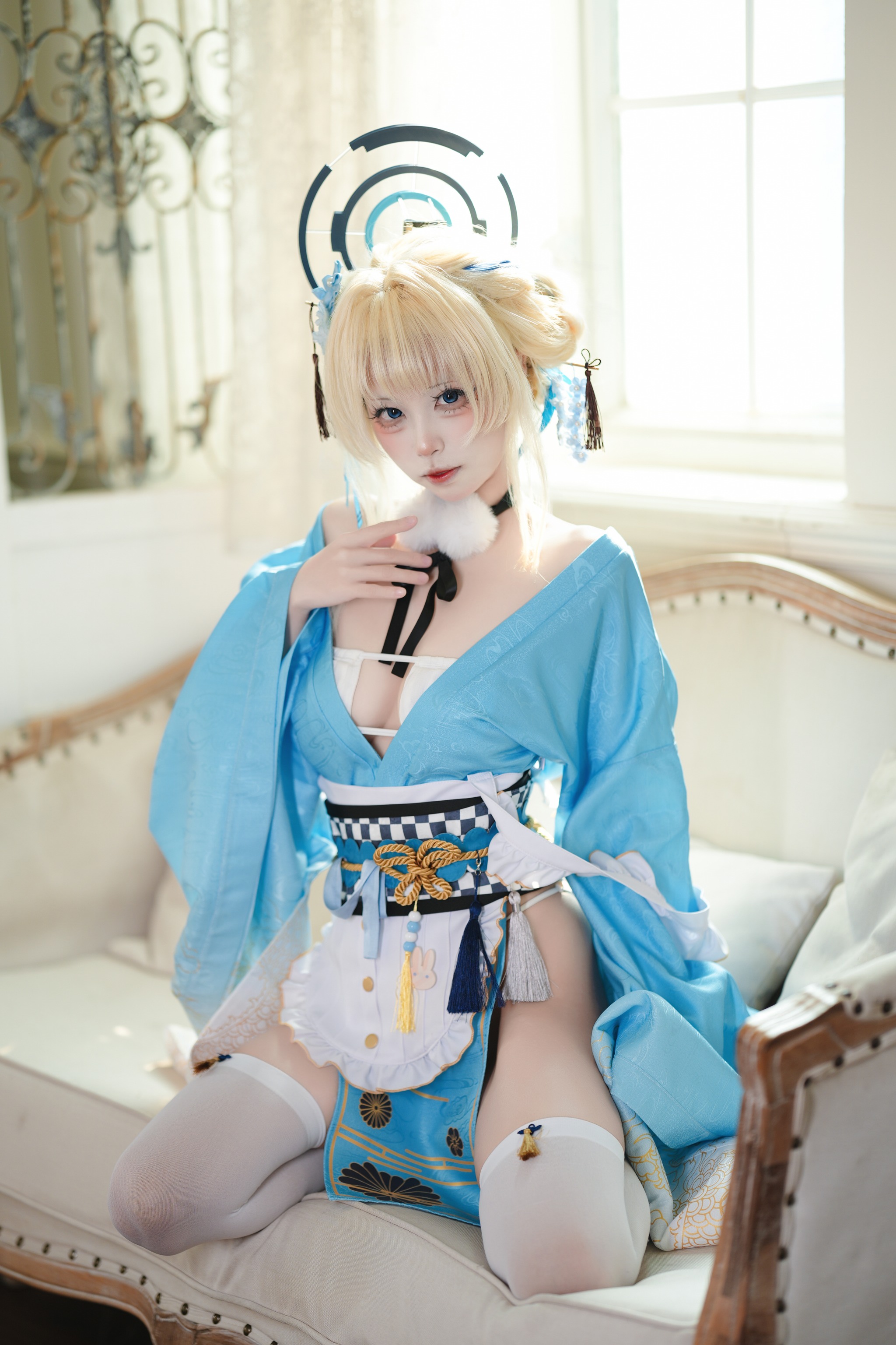图片[1]-三無人型 – NO.023 蔚蓝档案 飞鸟马时 [40P]-XikXak
